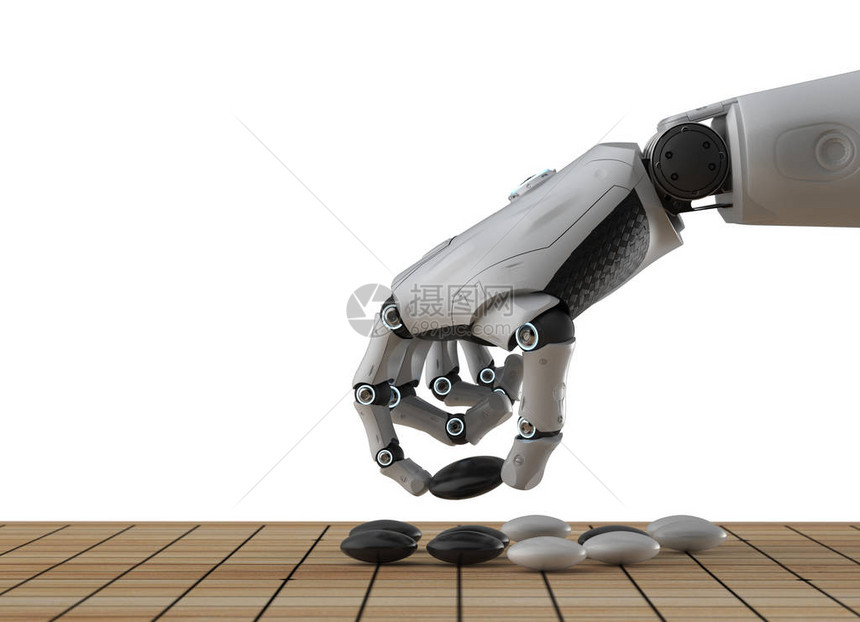 机器学习概念与3D渲染人工智能图片