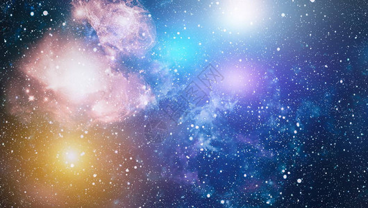 宇宙在探索太空深处夜空中充满恒星外图片