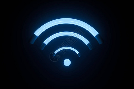 3d投影wifi符图片
