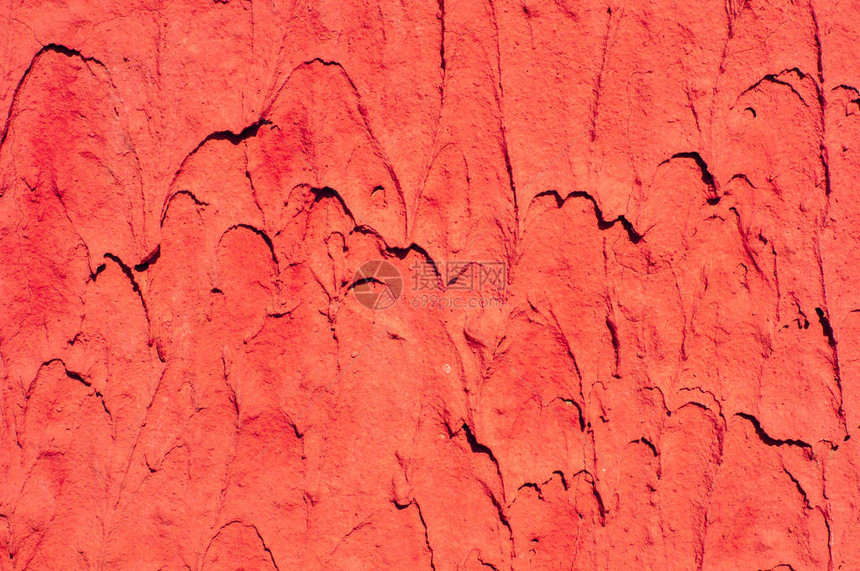 水泥红色水泥混凝土抽象纹图片