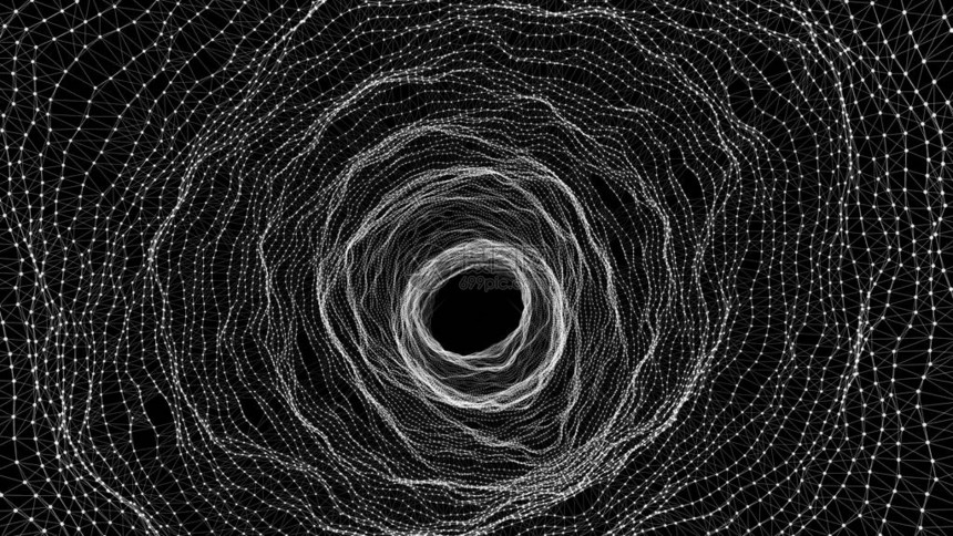 摘要3d门户隧道或虫洞3D隧道网3D地表隧图片