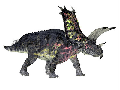 Pentaceratops是一种食草食堂氏恐龙在北美的图片
