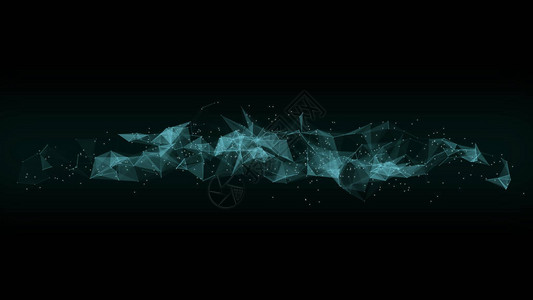 未来创新技术数字业务点线网络分散通信连接丛模式的抽象插图背景运动背景图片