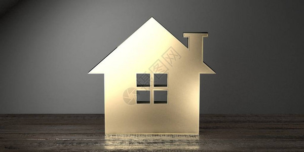 房屋形状非常适合房地产抵押贷款房屋销售等主题图片