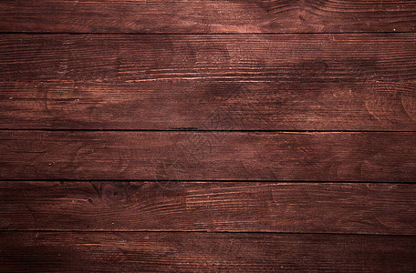 结佣带有结和钉孔的复古棕色木材背景纹理旧漆木墙棕色抽象背景老式木制深色水平板带有复制空间的前视图插画