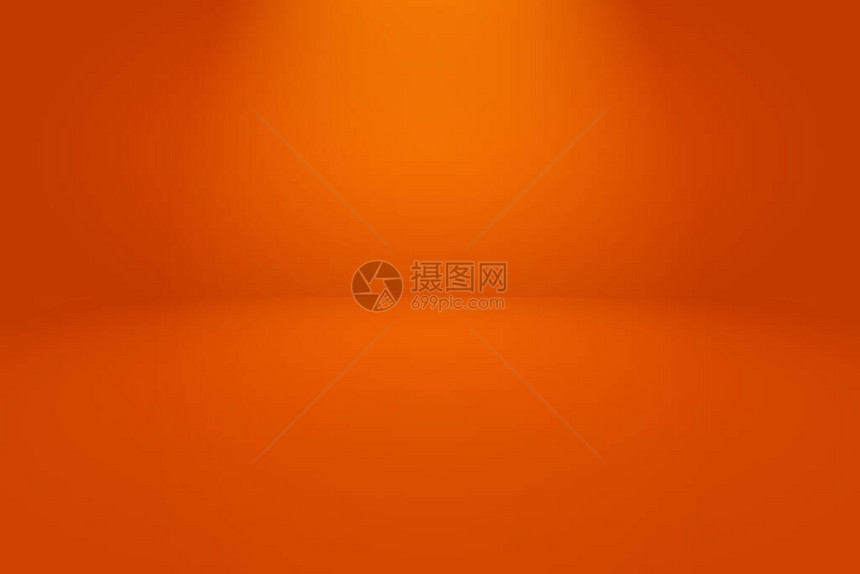 摘要橙背景布局设计研究室网络模板具有平滑圆形梯图片