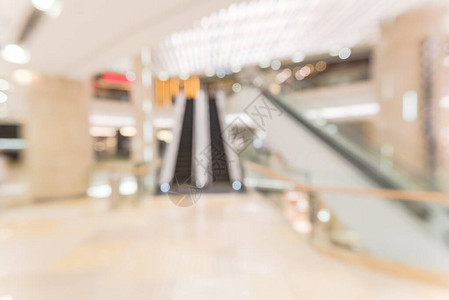 新加坡现代购物中心的抽象模糊自动扶梯亚洲购物中心和百货商店的图片