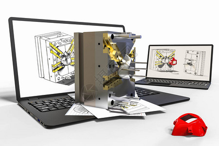 模具设计3D软件的计算机辅助设计设计图片