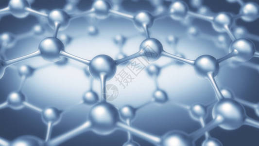 蓝色分子纳米技术结图片