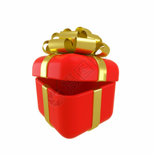 蝴蝶结丝带新年礼盒购物节电商GIF高清图片