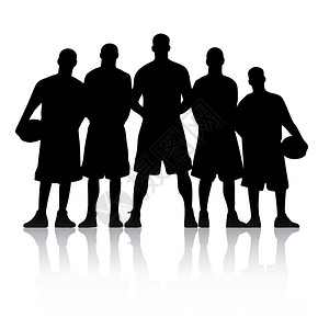 篮球队背景图片