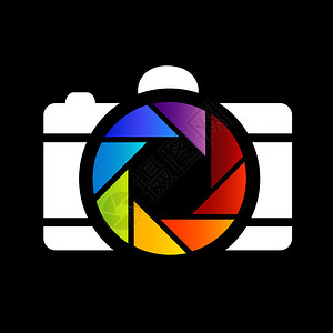摄影logo背景图片
