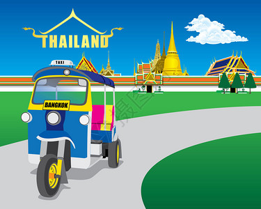 泰国曼谷TukTuk泰图片