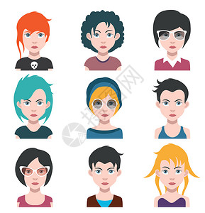 女avatar字符女avatars图片