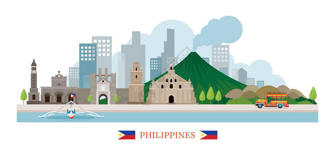 菲律宾地标天际线图片