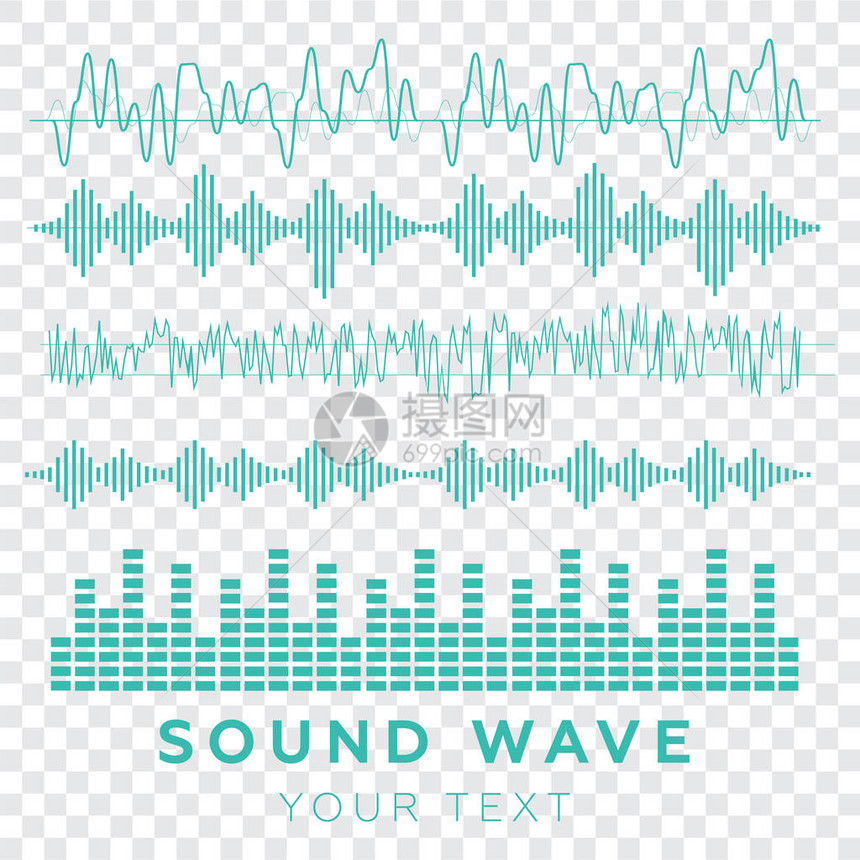 声音波矢量音波符号和符图片