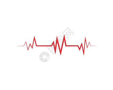 健康医疗心跳脉冲图片