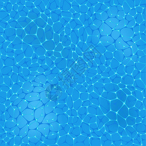 浅蓝色海水图案海水表面带白色泡沫背景蓝色水纹理模板矢量图泳池碧水面阳光明媚反光背景图片