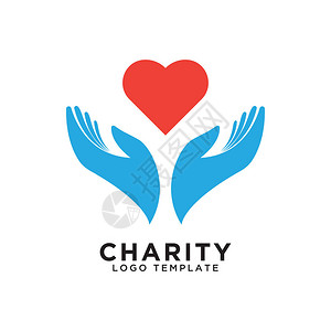 慈善徽标设计模板图片