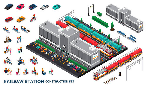 火车站建设者组图片