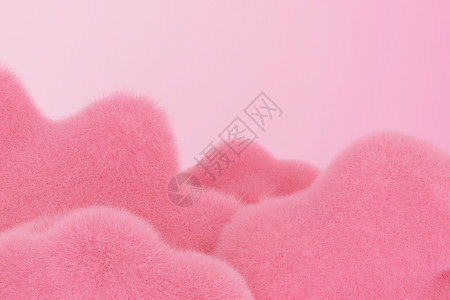 衣服上新粉色毛绒抽象背景设计图片