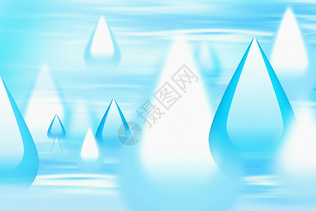 一滴水看世界蓝色简约世界水日背景设计图片
