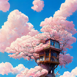 宫崎骏的春天背景图片