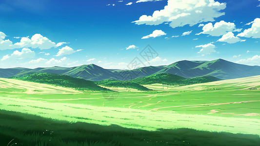 草原背景图片