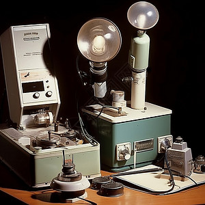 20世纪60年代的设备高清图片