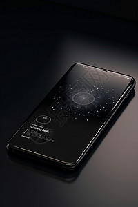 iphonex手机样机科技感感手机插画