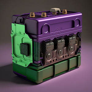 紫色电机背景图片