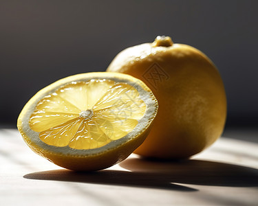 柠檬黄色外皮高清图片