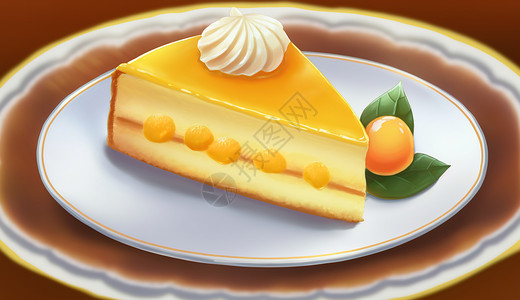 切片蛋糕背景图片