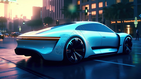 未来智能汽车图片