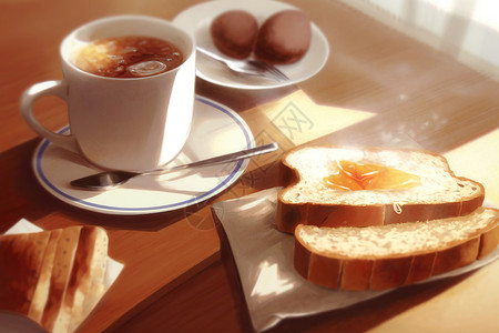 温馨早餐图片