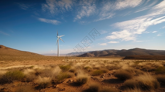 风车绿色资源背景图片