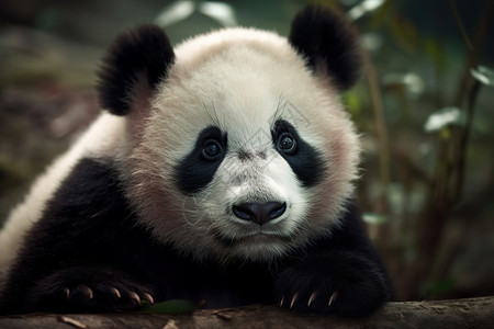 中国国宝熊猫照片素材高清图片