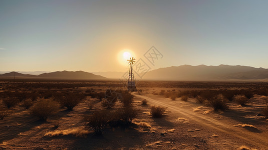 沙漠荒芜图片