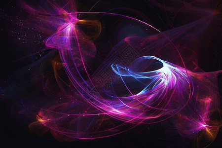爆炸光效素材紫色光效背景插画