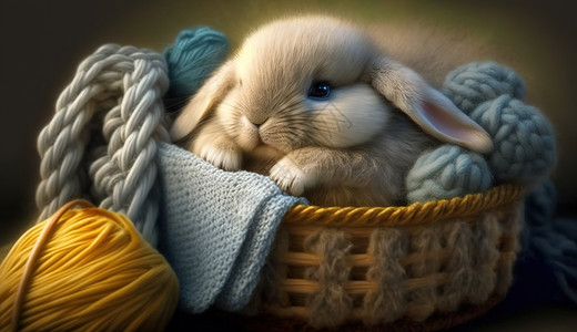 可爱兔兔图片