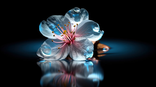 美丽花朵设计背景图片
