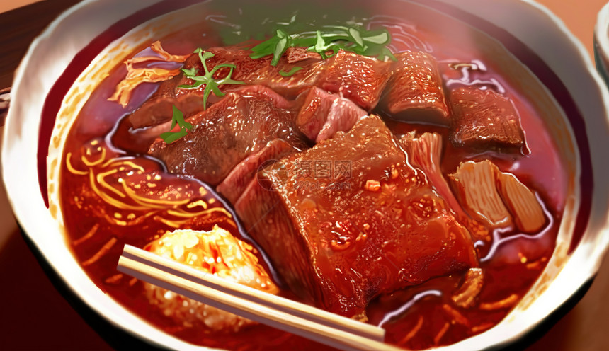 传统美味红烧肉图片