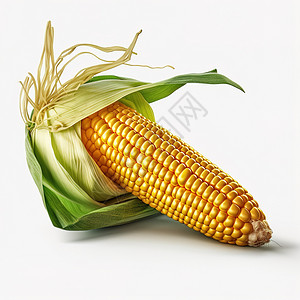 手绘玉米背景图片