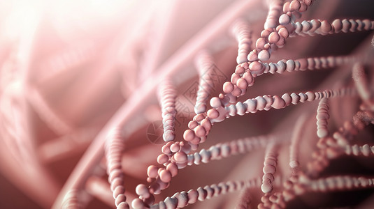 3D变异人体DNA高清图片