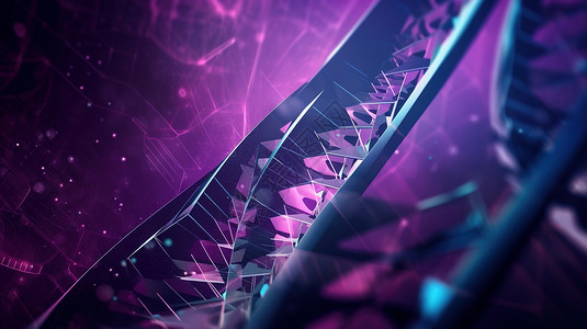 科幻DNA背景图片