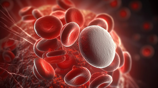 血小板细胞背景图片
