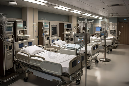 医院病房背景图片