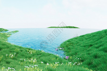 野三峡春日绿色野设计图片