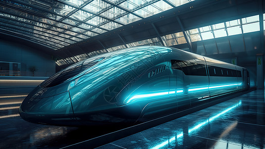 科技高速列车图片