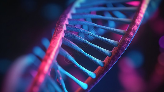 3D生物DNA细胞背景图片